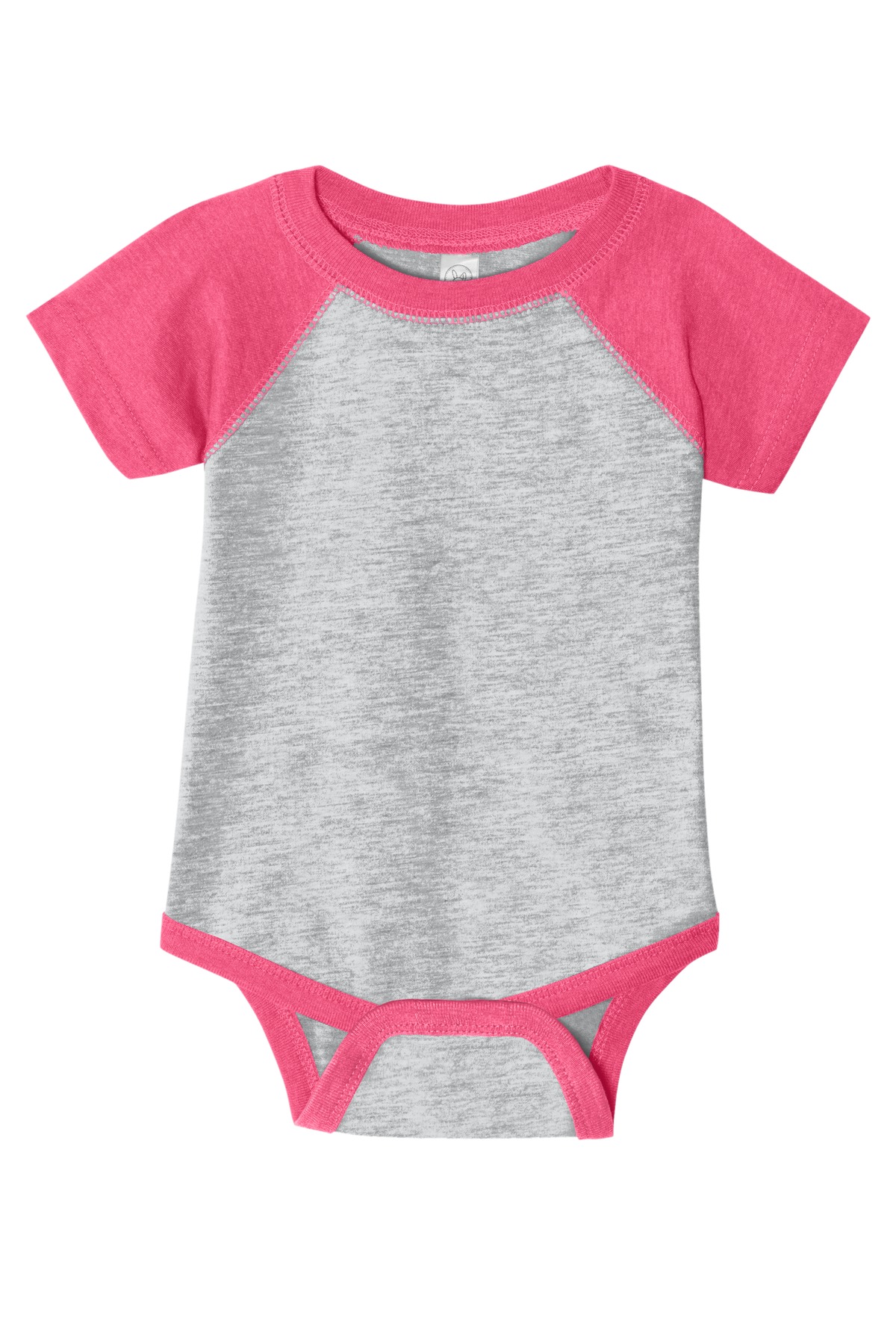 Rabbit Skins Rabbit Skins ™  Infant Baseball Fine Jersey Bodysuit. RS4430