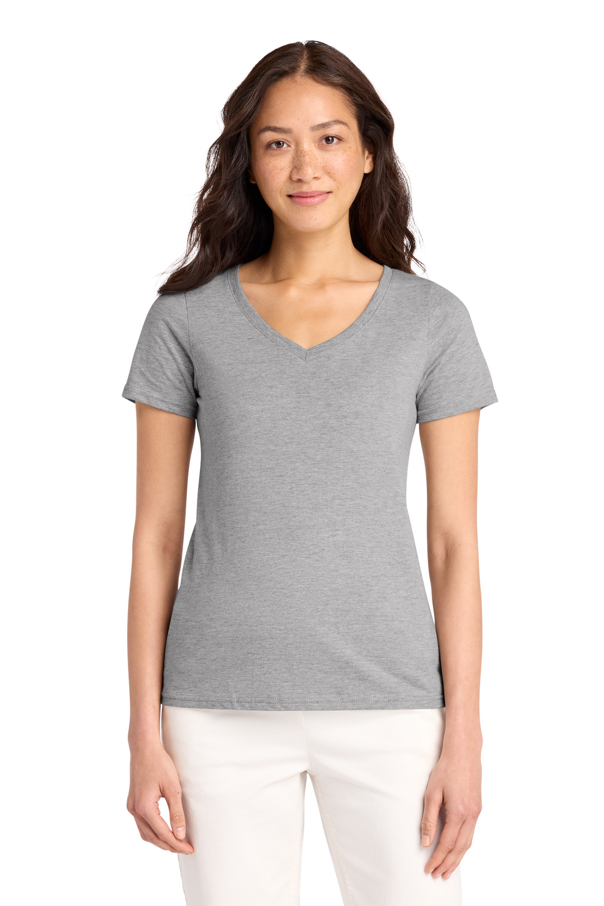 Volunteer Knitwear ™  Women's Daily V-Neck Tee LVL45V