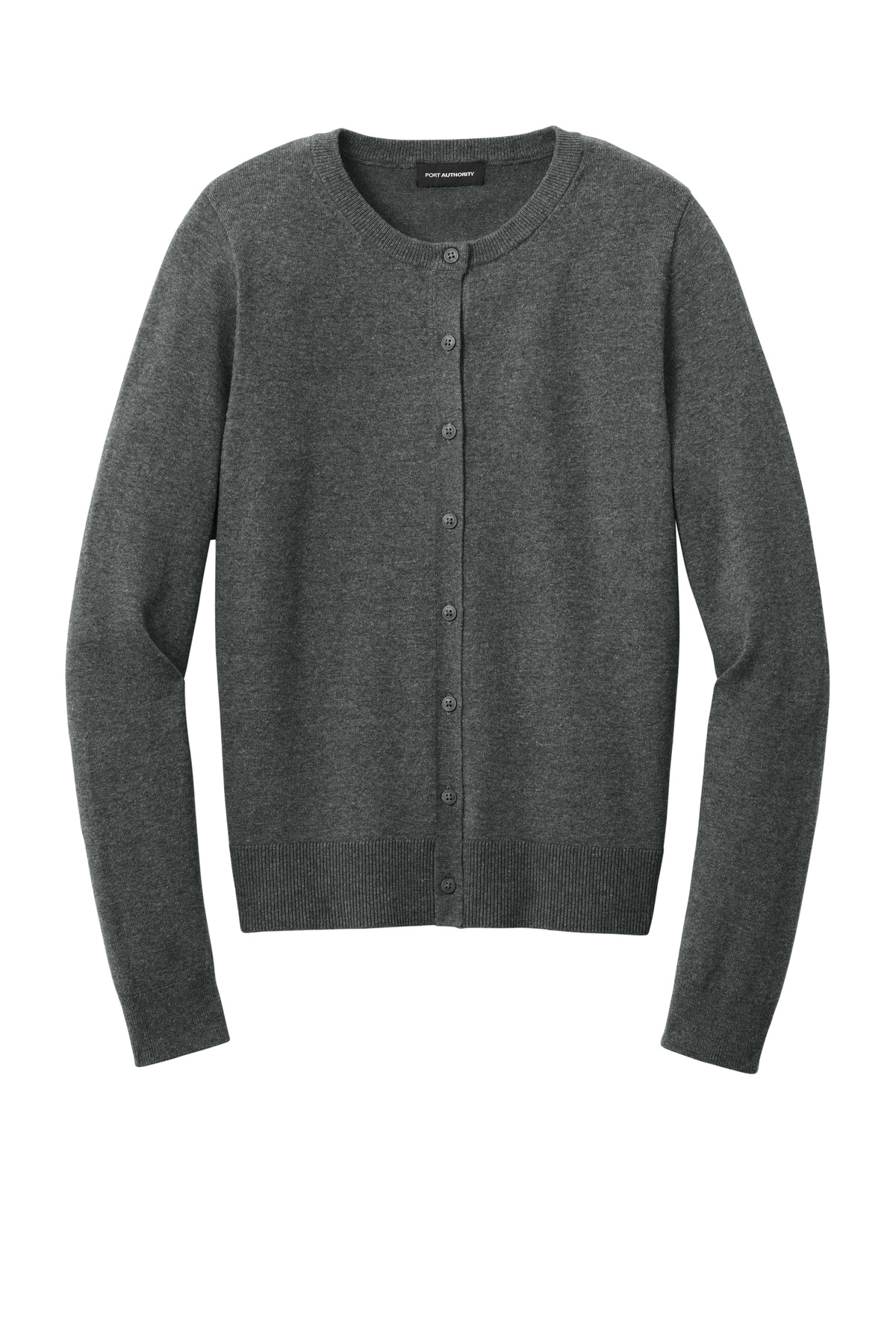 Port Authority Port Authority ®  Women's Easy Care Crewneck Cardigan Sweater LSW2870
