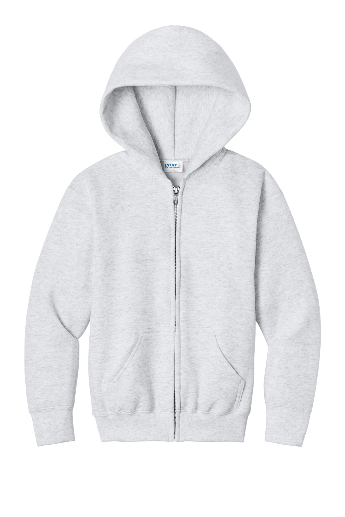 Port & Co Port & Co ®  Youth Core Fleece Full-Zip Hooded Sweatshirt PC78YZH