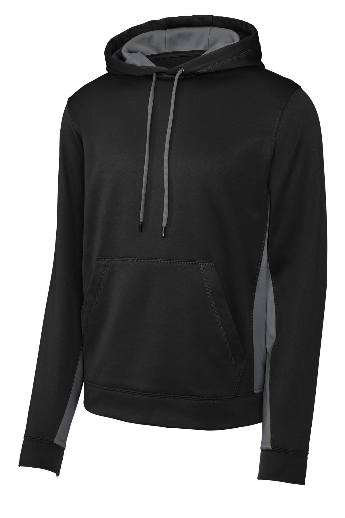 Sport-Tek Sport-Tek ®  Sport-Wick ®  Fleece Colorblock Hooded Pullover. ST235