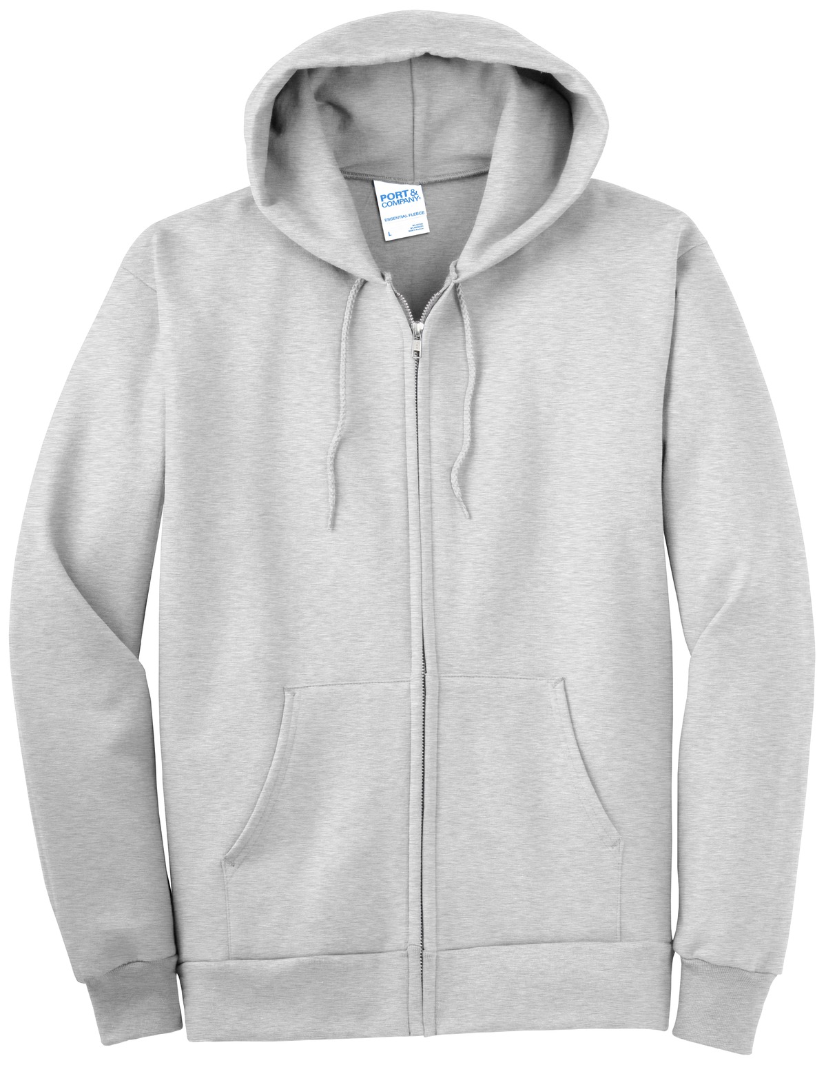 Port & Co Port & Co ®  Tall Essential Fleece Full-Zip Hooded Sweatshirt. PC90ZHT
