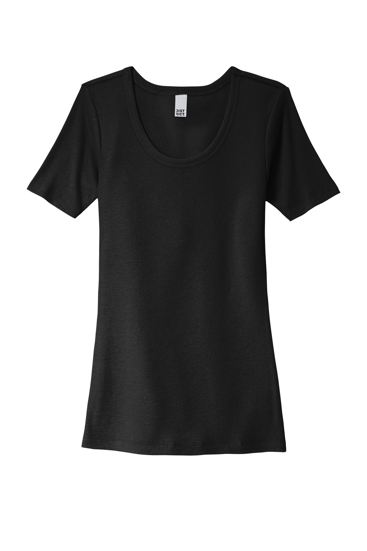 District District ®  Women's V.I.T. ™ Rib Scoop Neck Tee DT6020