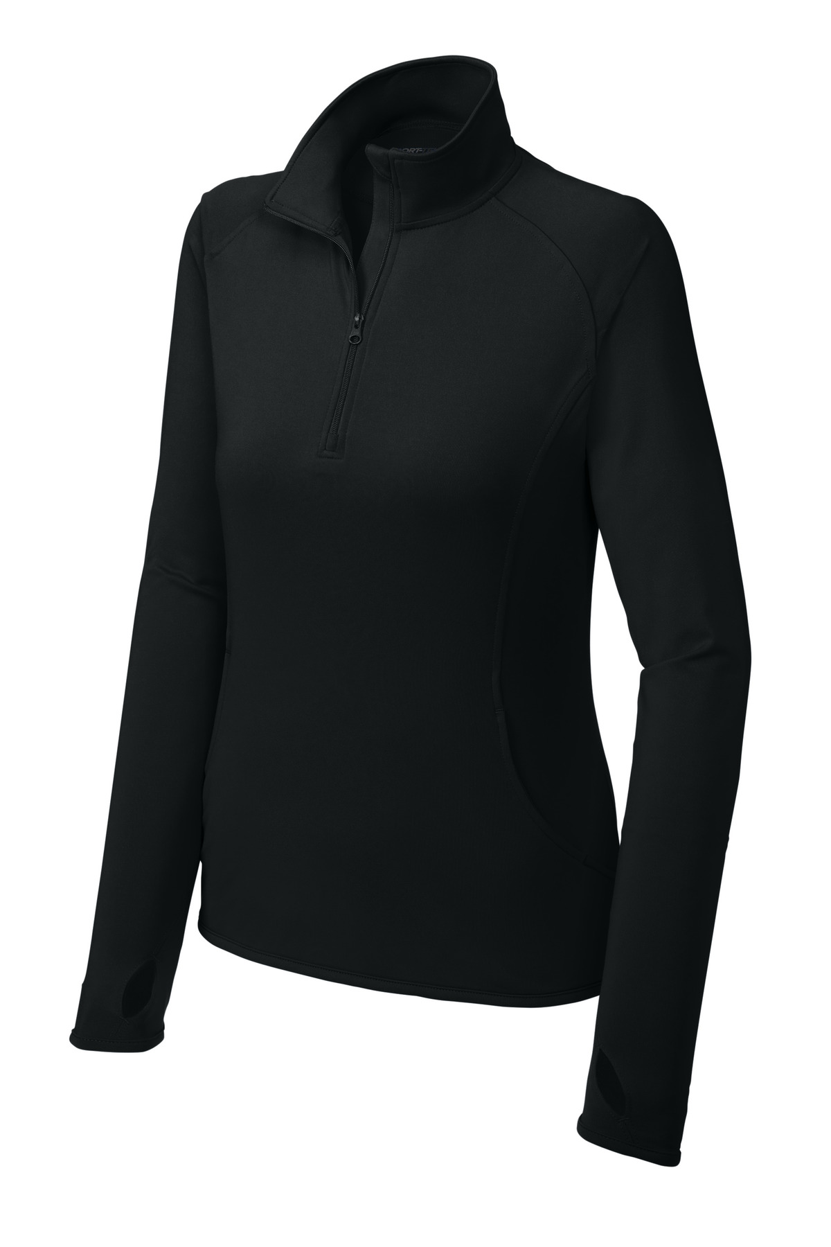 Sport-Tek Sport-Tek ®  Women's Sport-Wick ®  Stretch 1/4-Zip Pullover. LST850