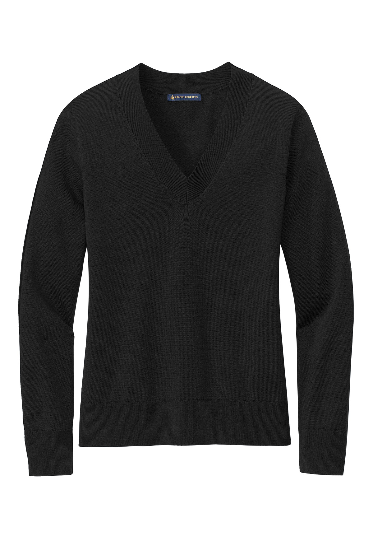 Brooks Brothers Brooks Brothers ®  Women's Cotton Stretch V-Neck Sweater BB18401