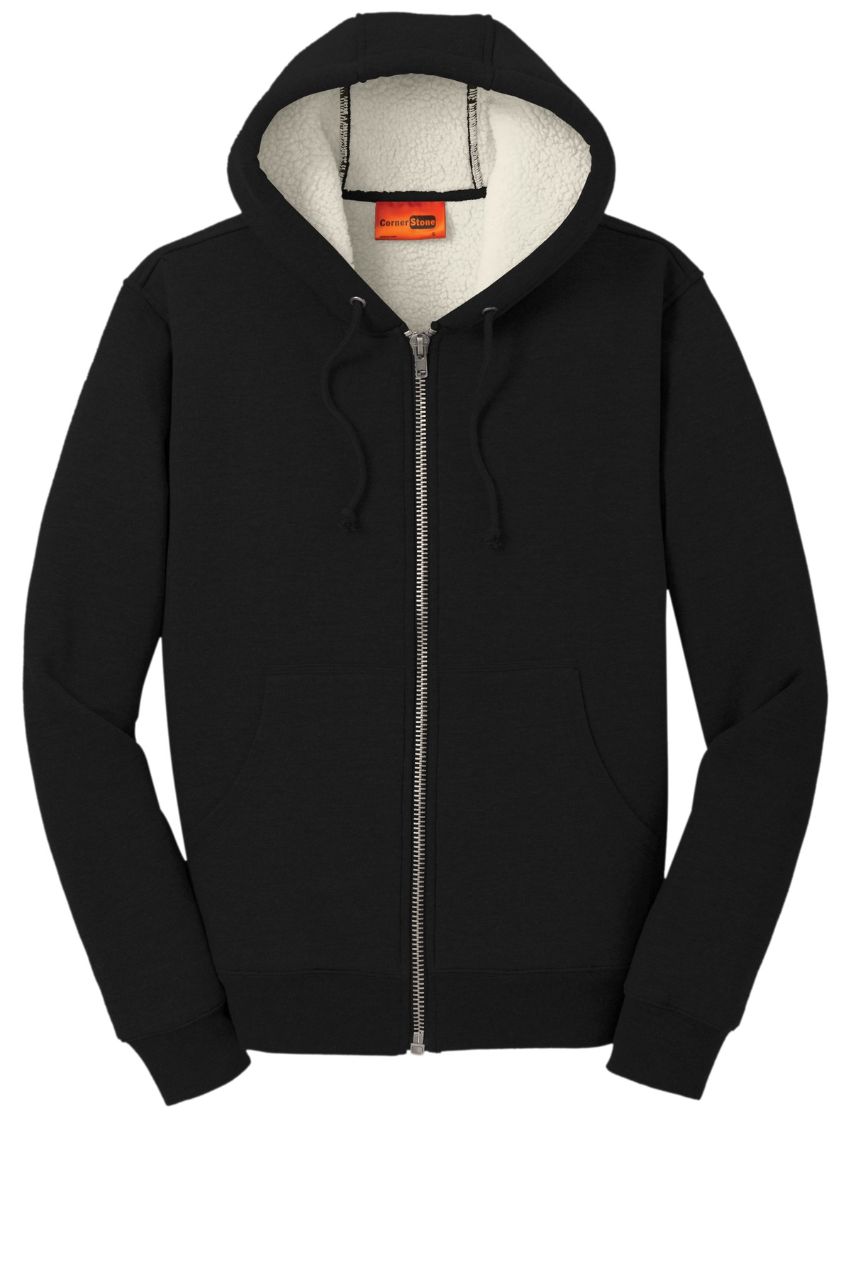 CornerStone CornerStone ®  Heavyweight Sherpa-Lined Hooded Fleece Jacket. CS625