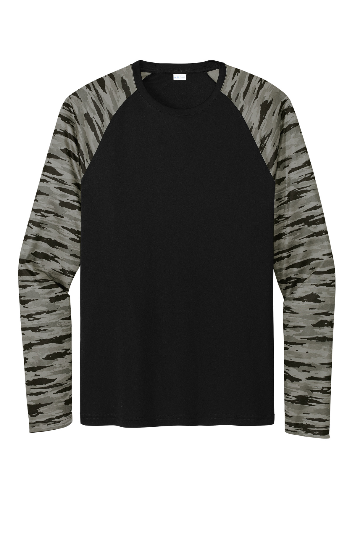 Sport-Tek Sport-Tek ®  Drift Camo Colorblock Long Sleeve Tee ST376LS