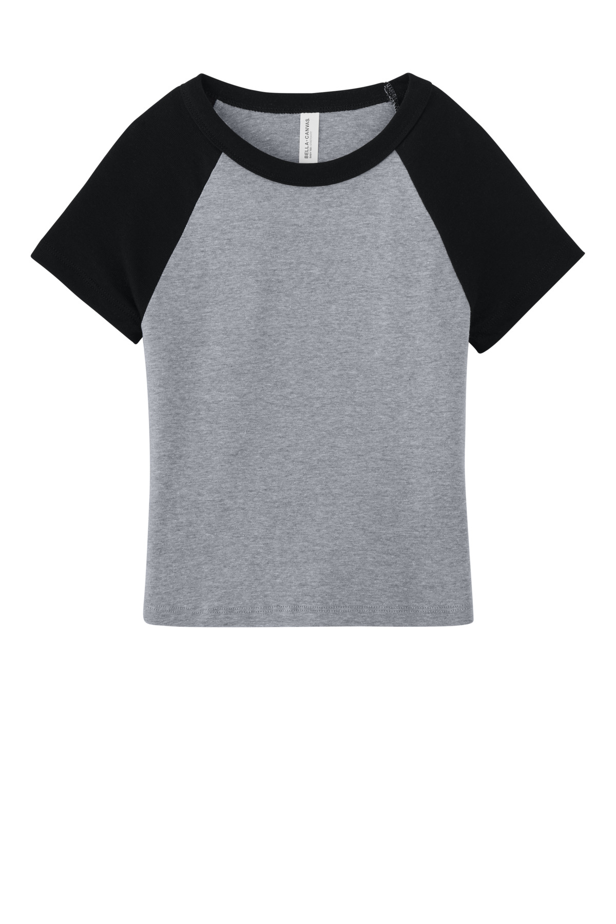 Bella + Canvas BELLA+CANVAS ®  Women's Micro Rib Raglan Baby Tee BC1201