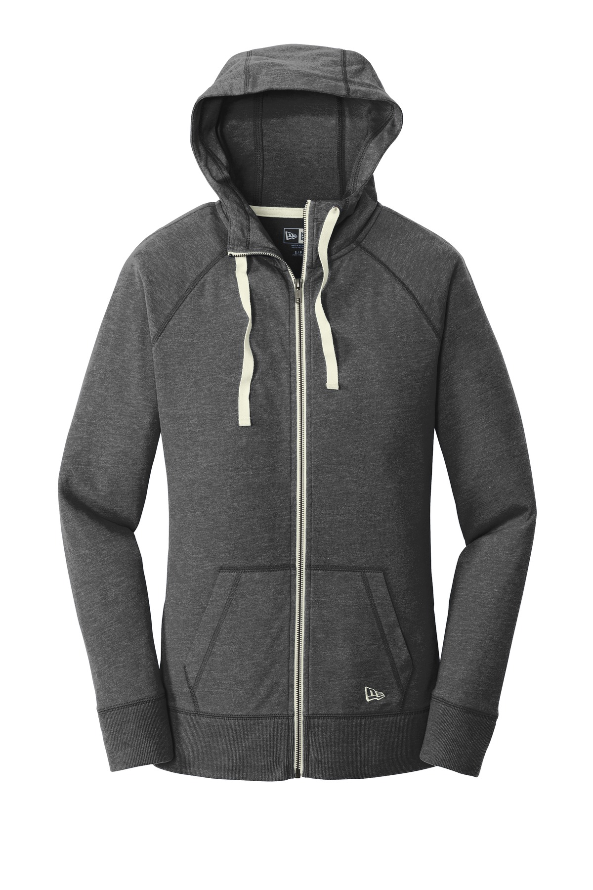New Era New Era ®  Women's Sueded Cotton Blend Full-Zip Hoodie. LNEA122