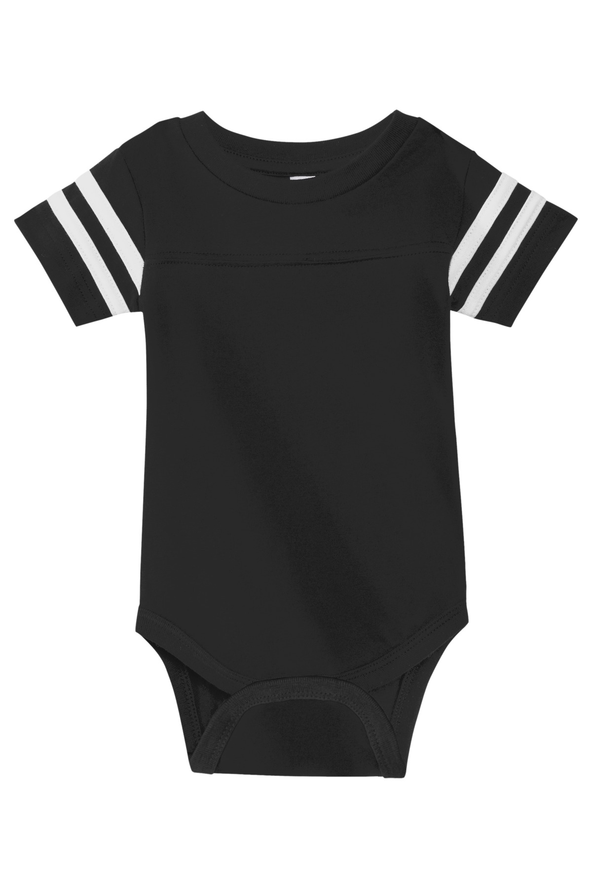 Rabbit Skins Rabbit Skins ™  Infant Football Fine Jersey Bodysuit. RS4437