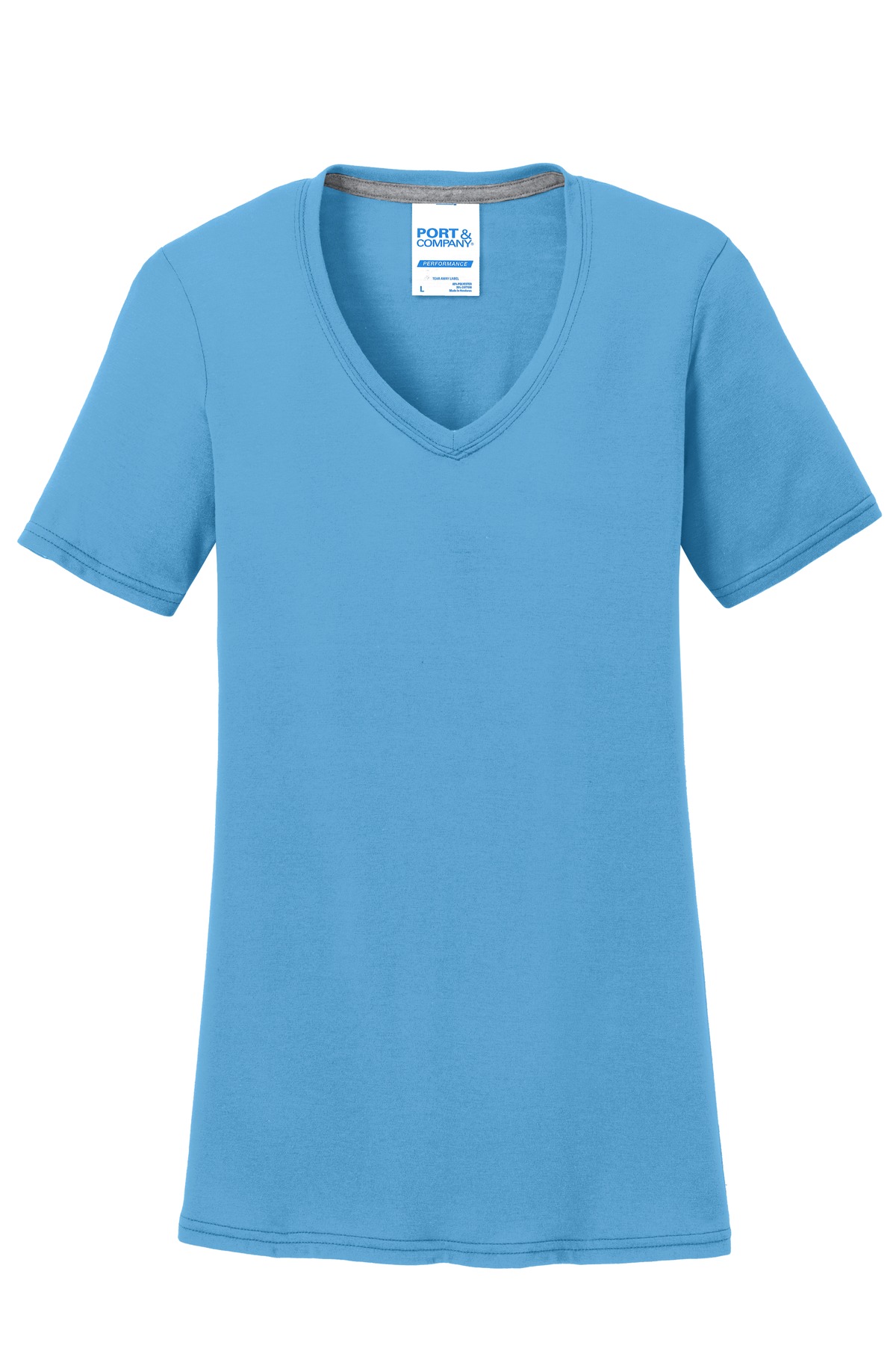 Port & Co Port & Co ®  Women's Performance Blend V-Neck Tee. LPC381V