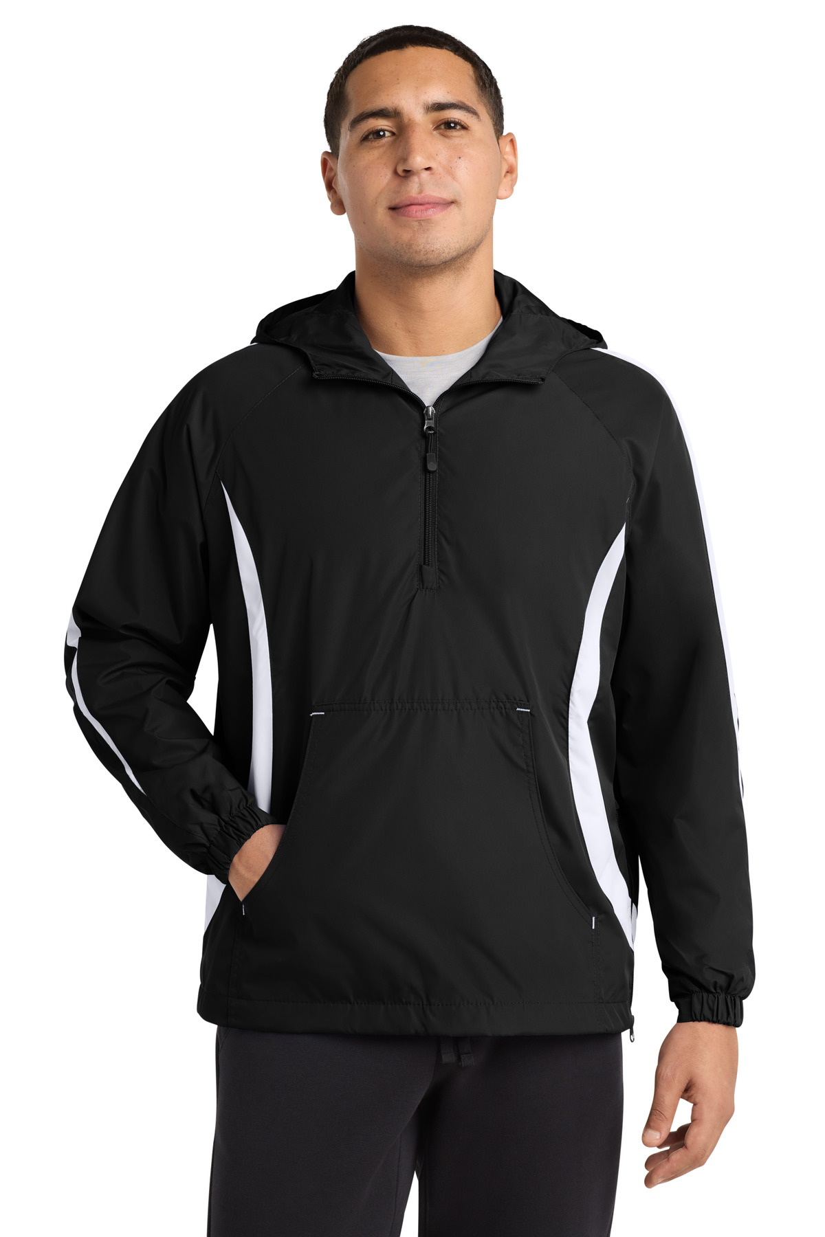 Sport-Tek ®  Colorblock Raglan Anorak. JST63
