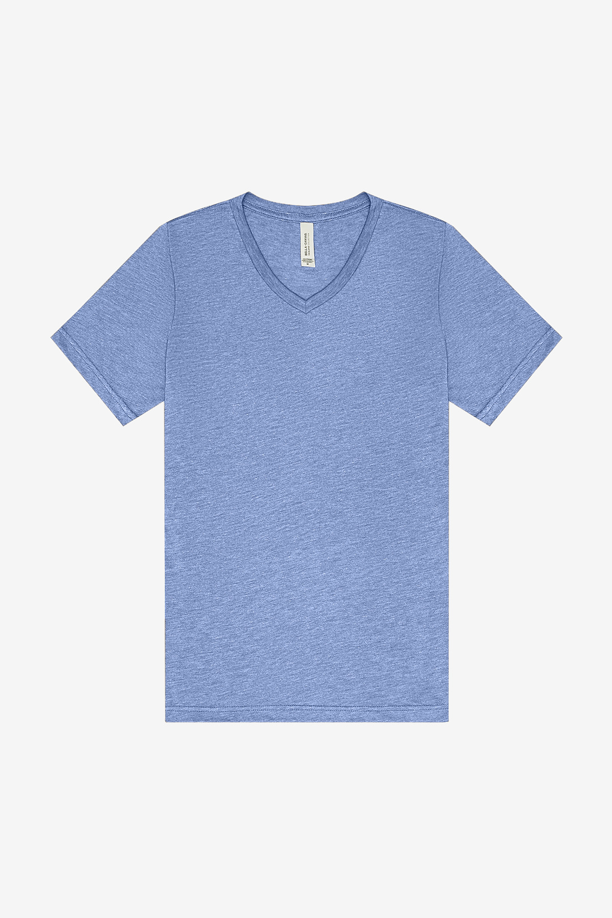 BELLA+CANVAS ®  Unisex Triblend Short Sleeve V-Neck Tee. BC3415