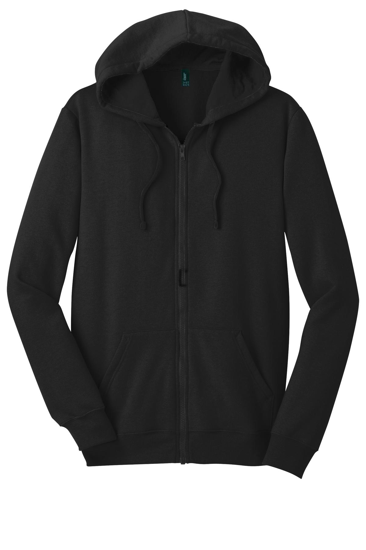 District District ®  The Concert Fleece ®  Full-Zip Hoodie. DT800