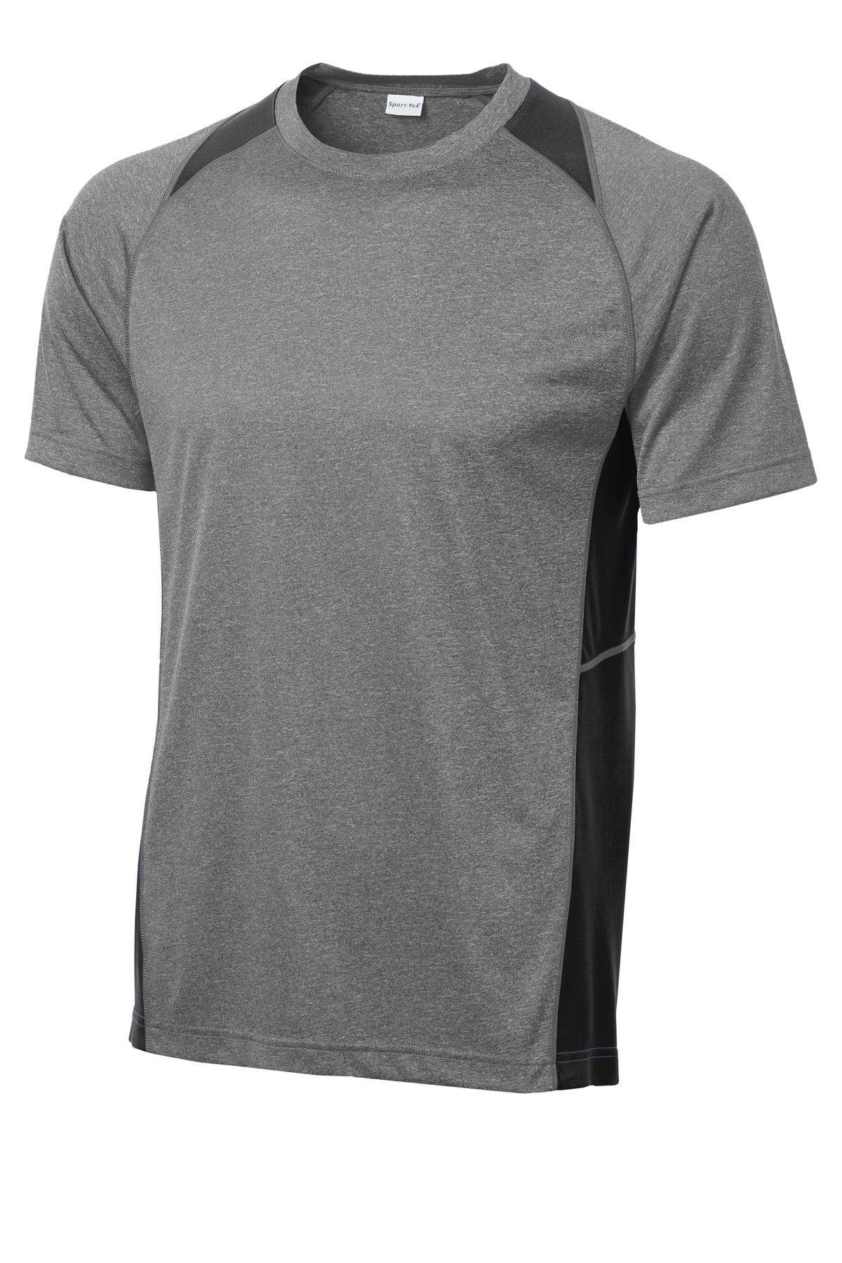 Sport-Tek Sport-Tek ®  Heather Colorblock Contender ™  Tee. ST361