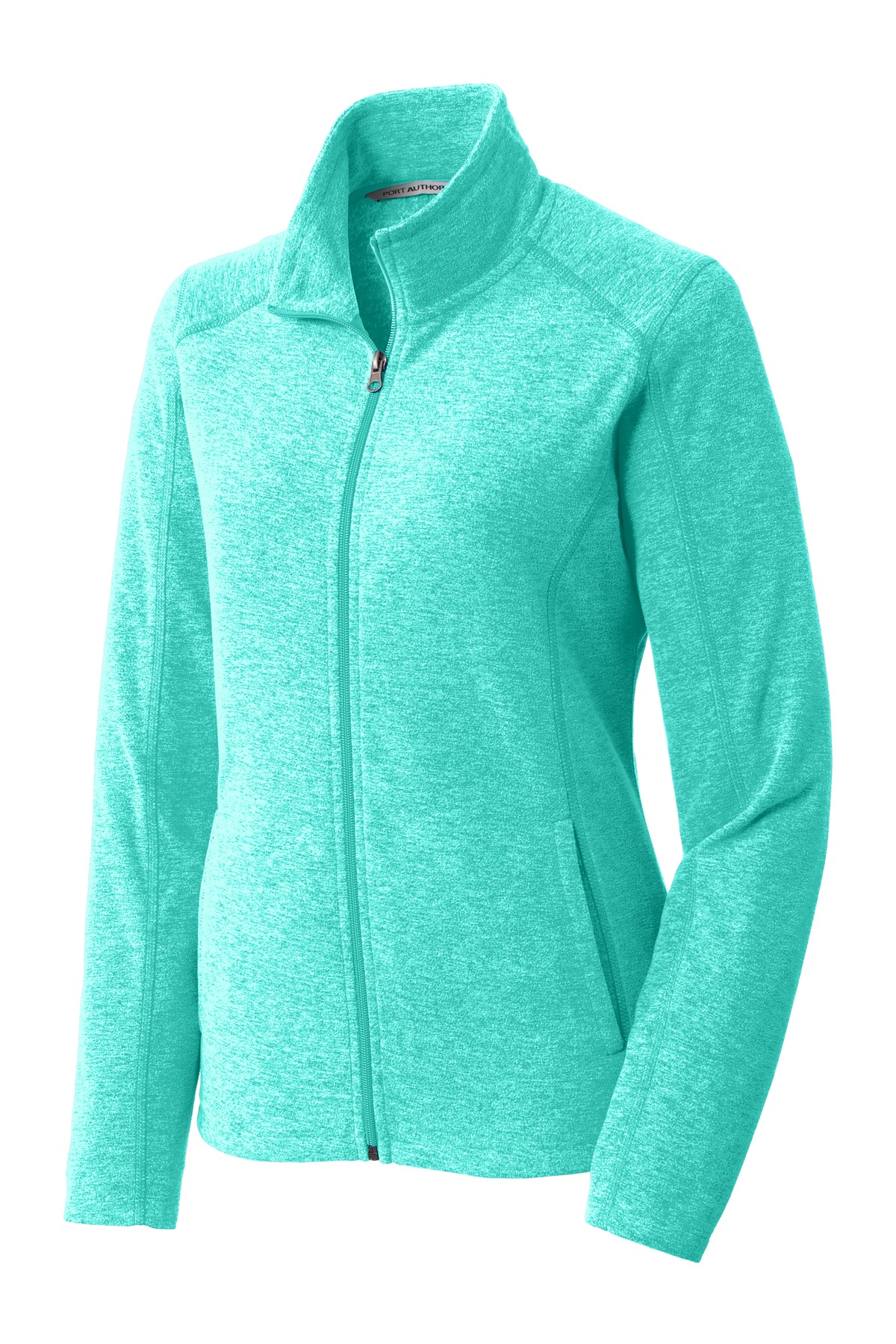 Port Authority Port Authority ®  Women's Heather Microfleece Full-Zip Jacket. L235