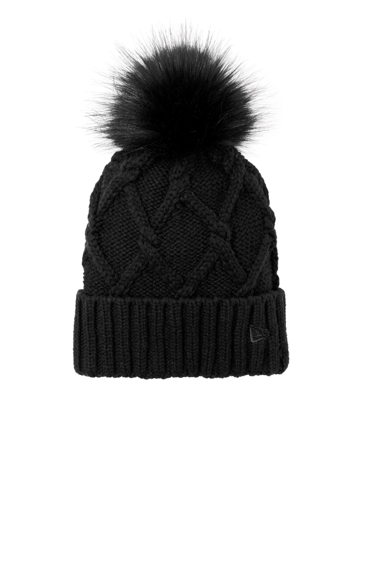 New Era New Era ®  Faux Fur Pom Beanie NE911