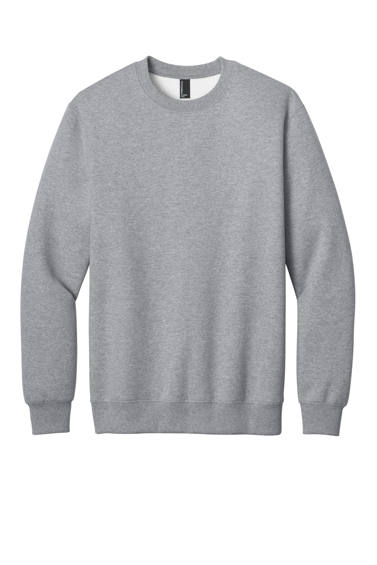 Port & Co Port & Co ®  Foundation Fleece Pullover Crewneck Sweatshirt PC107