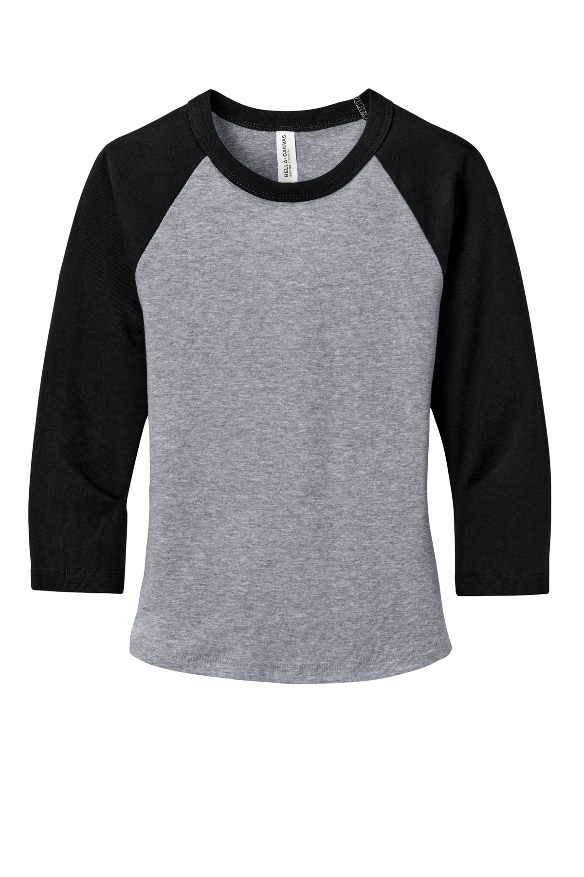 Bella + Canvas BELLA+CANVAS ®  Women's Micro Rib 3/4 Raglan Baby Tee BC1200