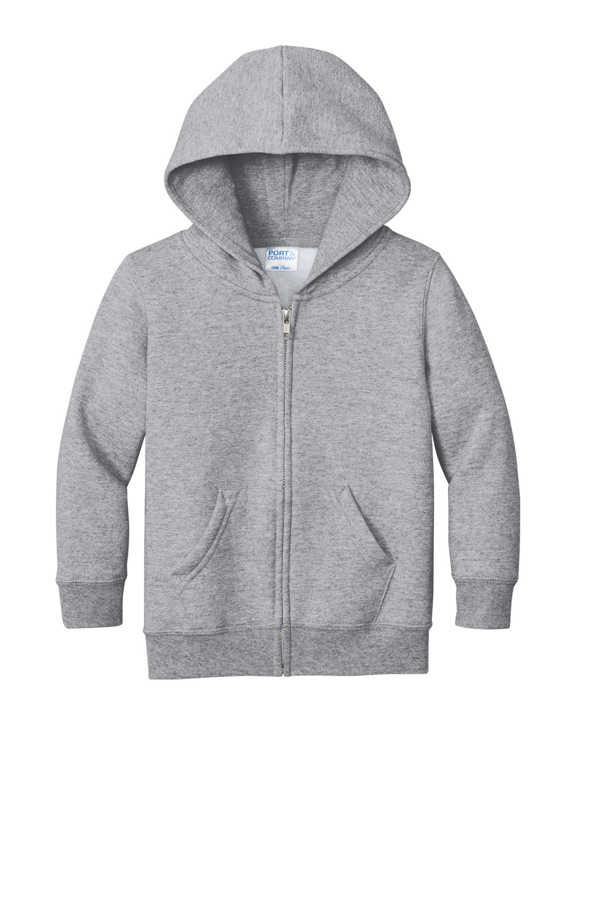 Port & Co Port & Co ®  Toddler Core Fleece Full-Zip Hooded Sweatshirt. CAR78TZH