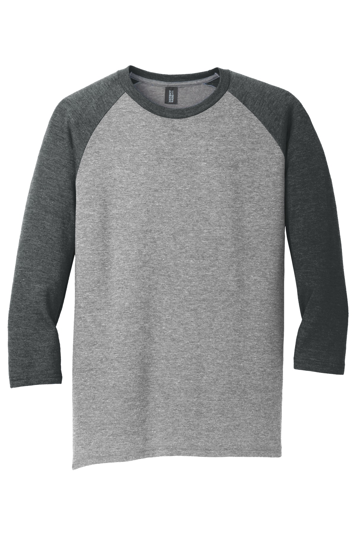 District District  ®  Perfect Tri ®  3/4-Sleeve Raglan. DM136