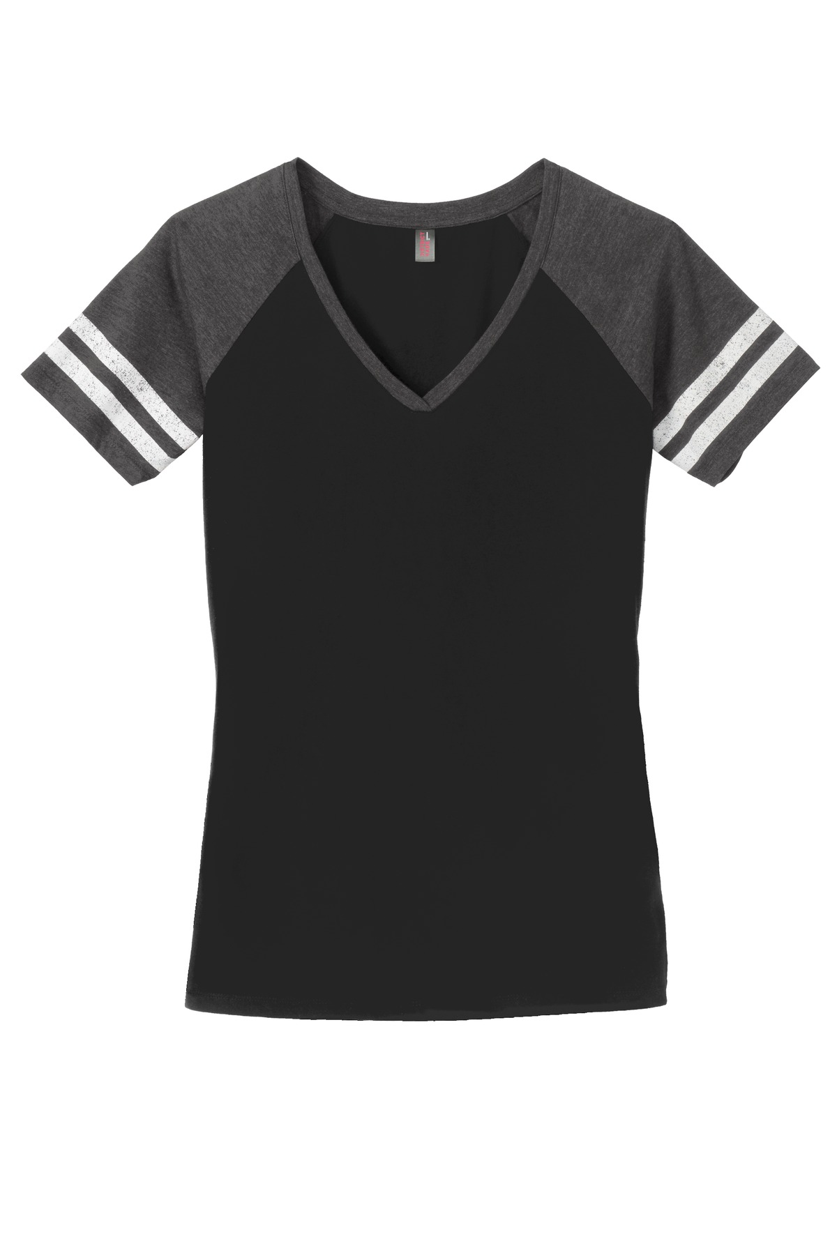 District District  ®  Women's Game V-Neck Tee. DM476