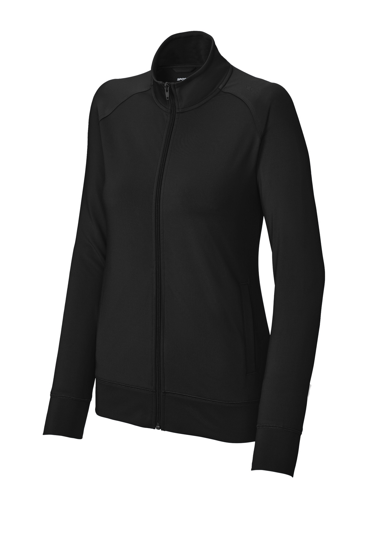 Sport-Tek Sport-Tek ®  Women's Sport-Wick ®  Stretch Full-Zip Cadet Jacket LST857