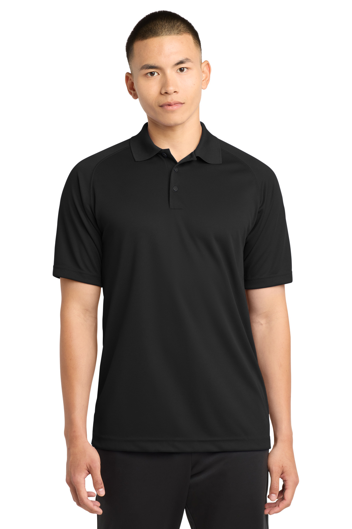 Sport-Tek ®  Dry Zone ®  Raglan Polo. T475
