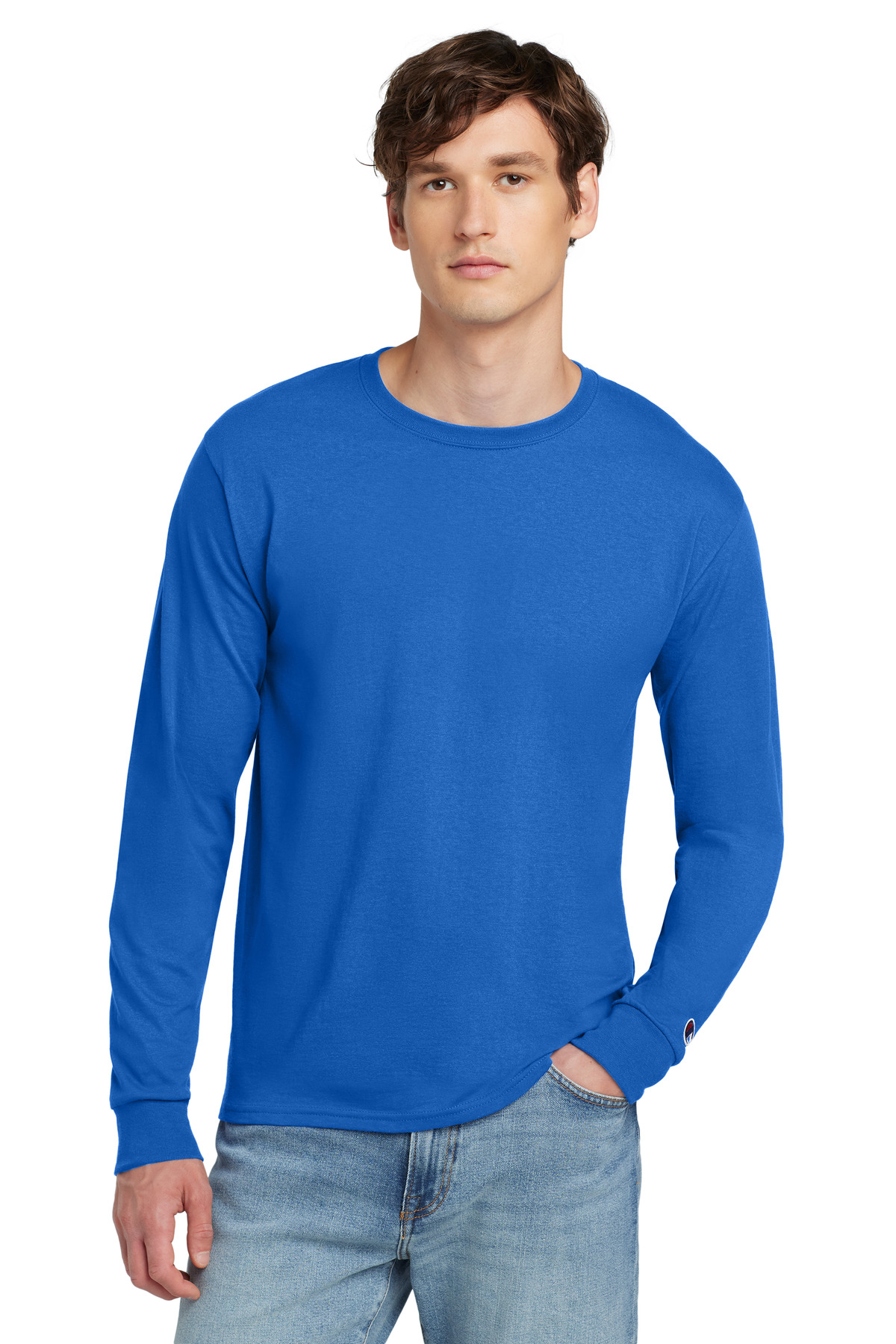 Champion ®  Jersey Long Sleeve Tee CC8C