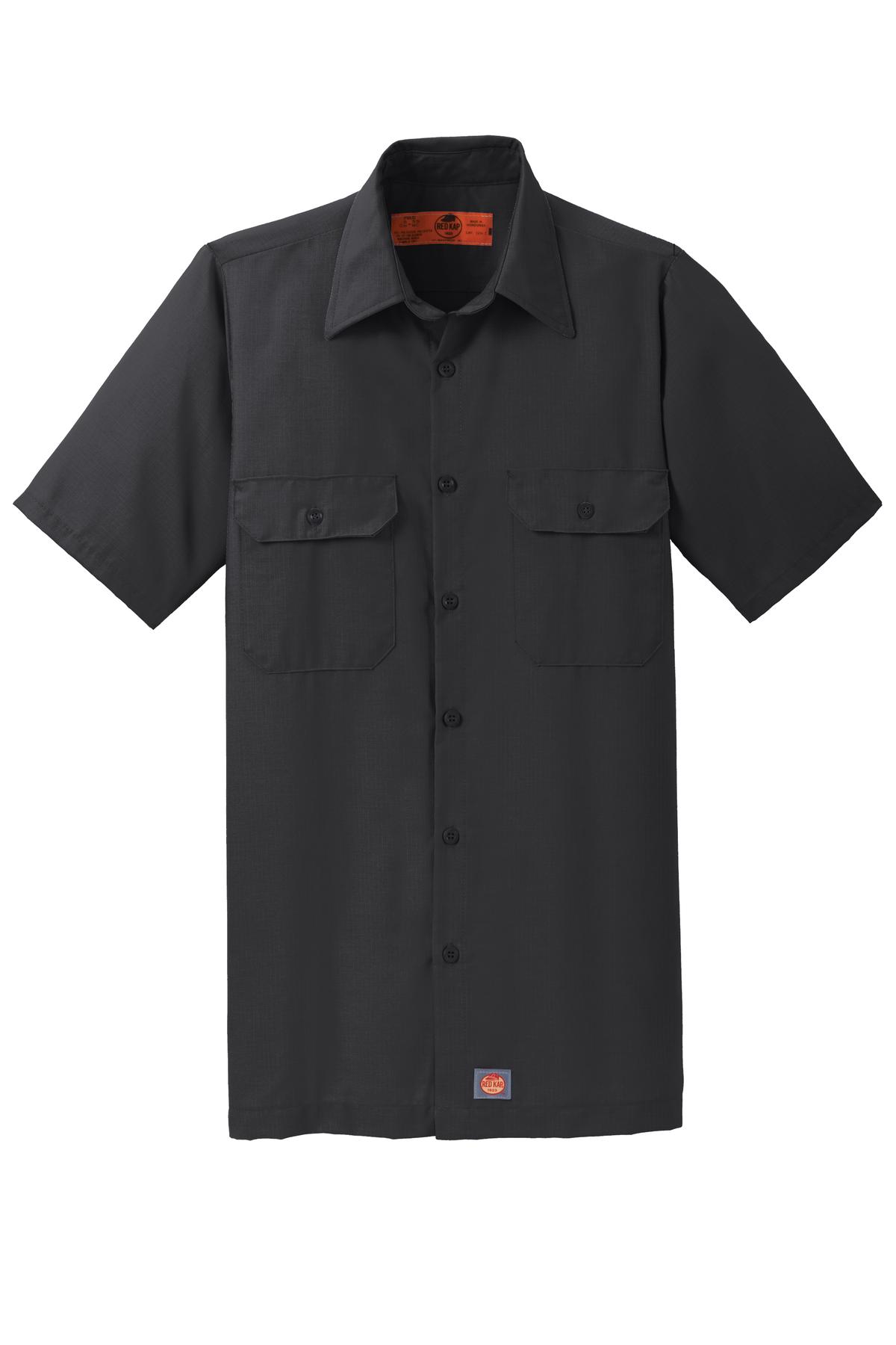 Red Kap Red Kap ®  Short Sleeve Solid Ripstop Shirt. SY60
