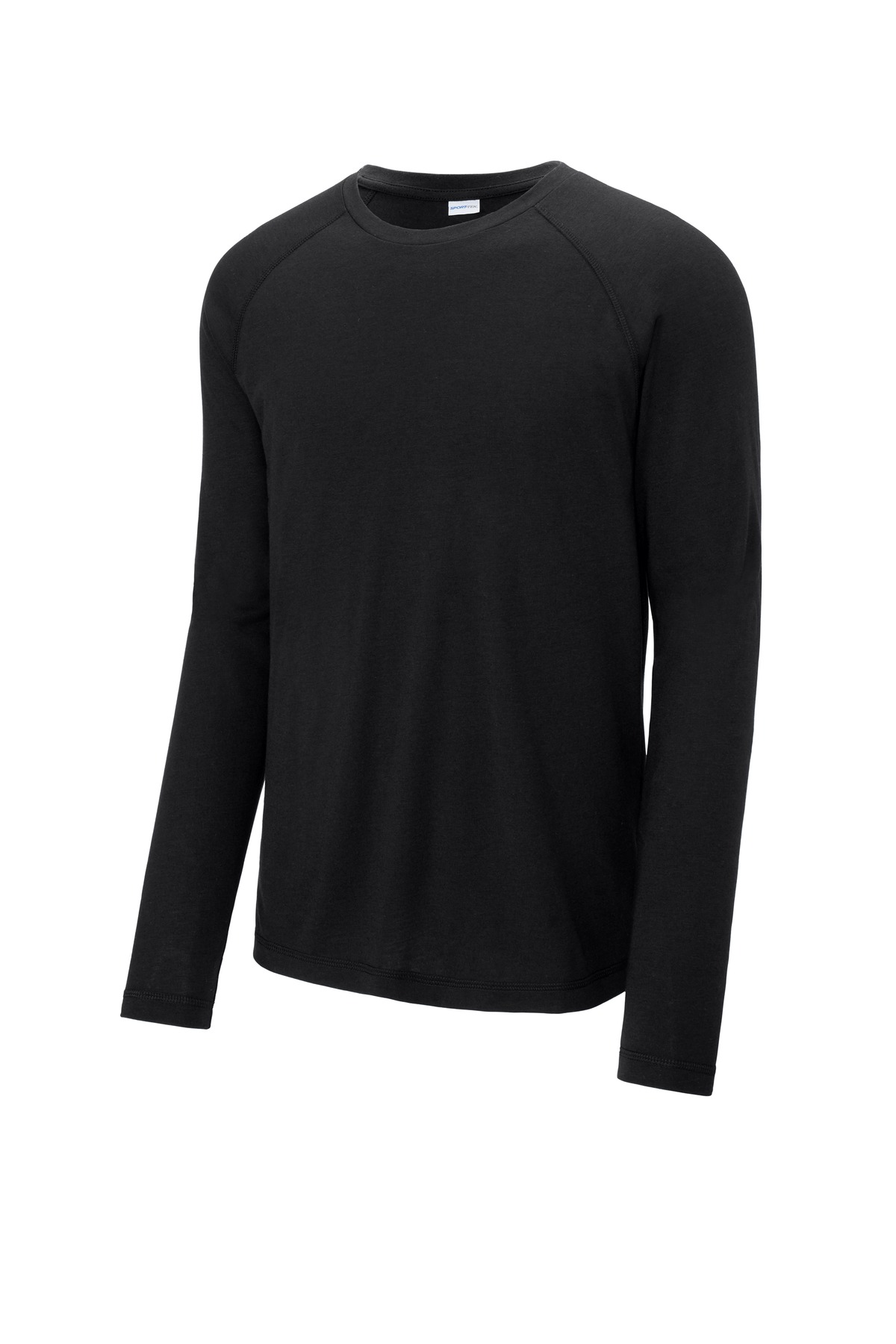 Sport-Tek Sport-Tek  ®  PosiCharge  ®  Long Sleeve Tri-Blend Wicking Raglan Tee ST400LS